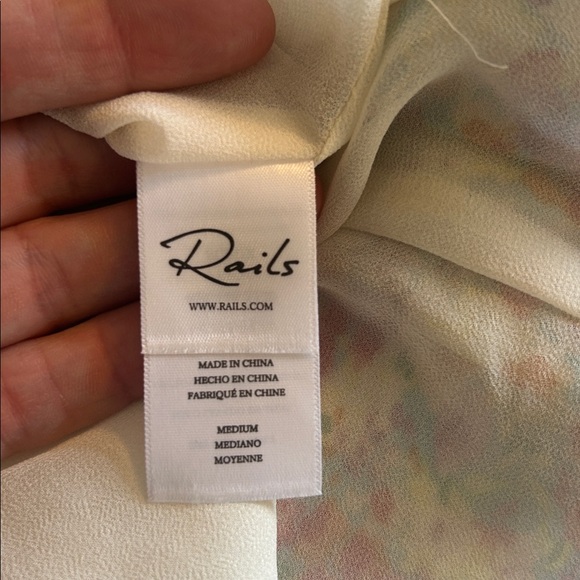 Rails Frida Spaghetti Strap Rayon Dress in Fleur - Picture 6 of 11